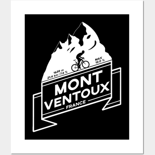 Mont Ventoux, Road Cycling Climb Posters and Art